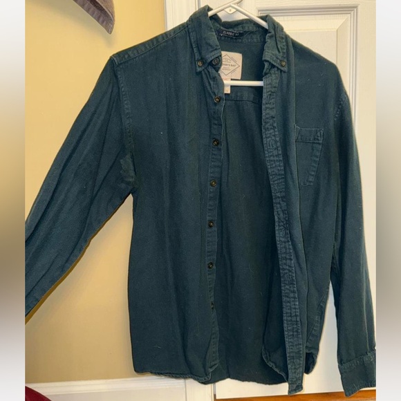 St. John's Bay Other - Vintage Dark Green Button-Up Shirt